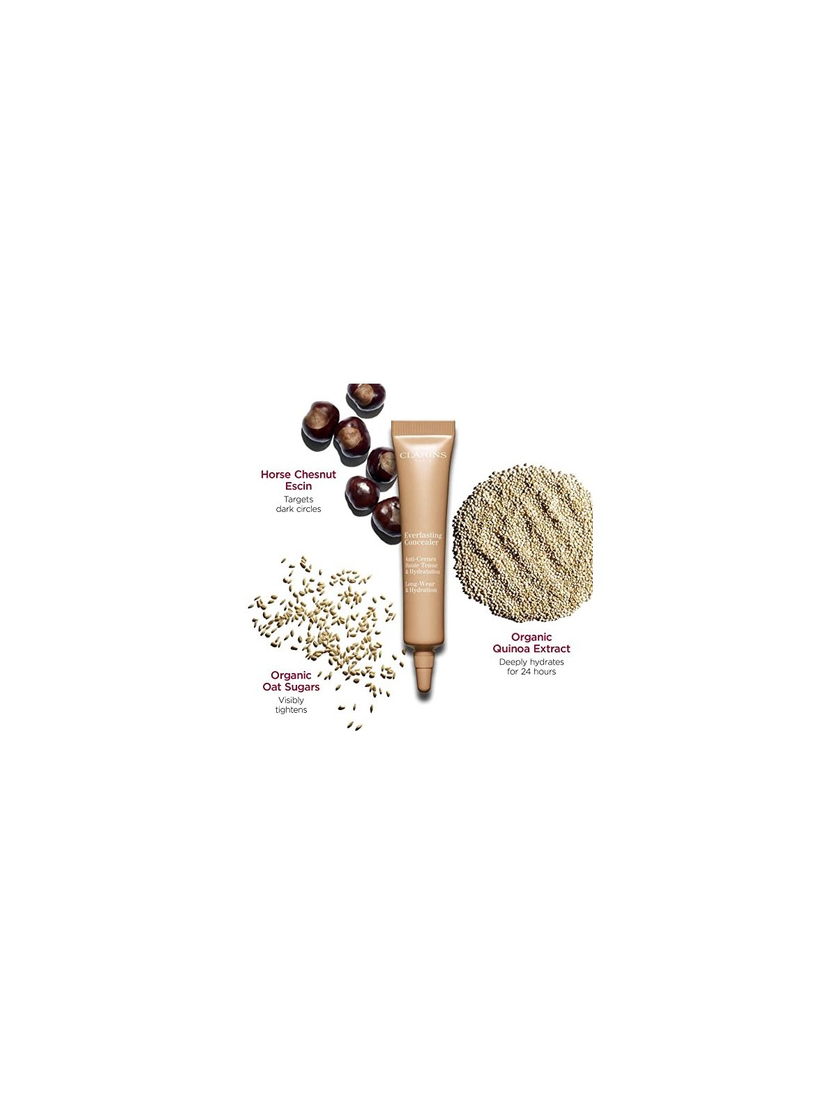 Clarins Everfacing Concealer Moisturizing 12 ml 01 Light