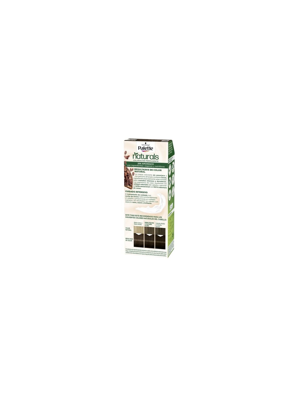 Palette NATURAL tinta 3.0 castano scuro