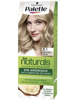 Palette NATURAL tinta 81biondo chiaro ghiacciato 1 unit donna