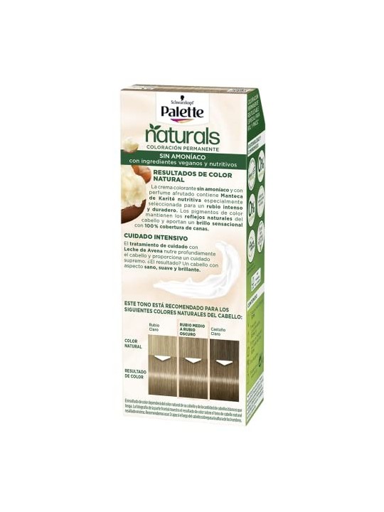 Palette NATURAL tinta 81biondo chiaro ghiacciato 1 unit donna