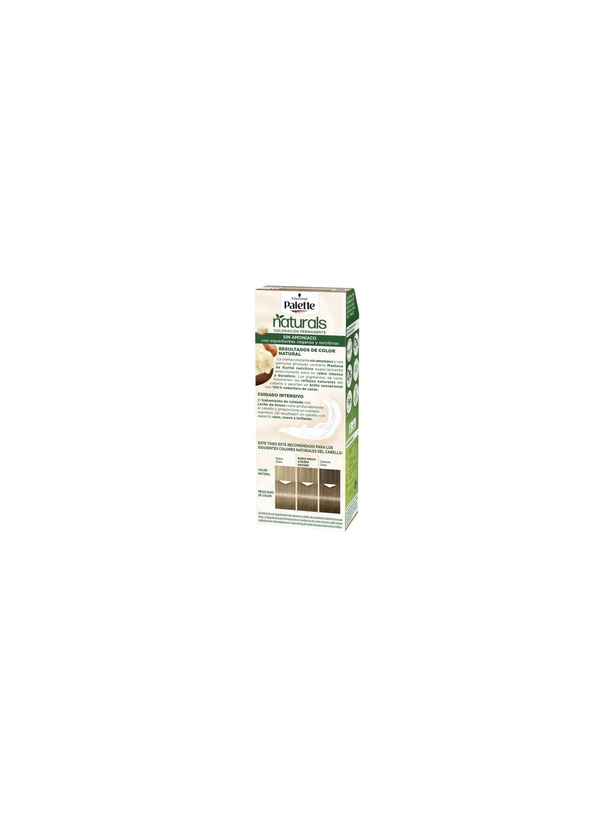 Palette NATURAL tinta 81biondo chiaro ghiacciato 1 unit donna