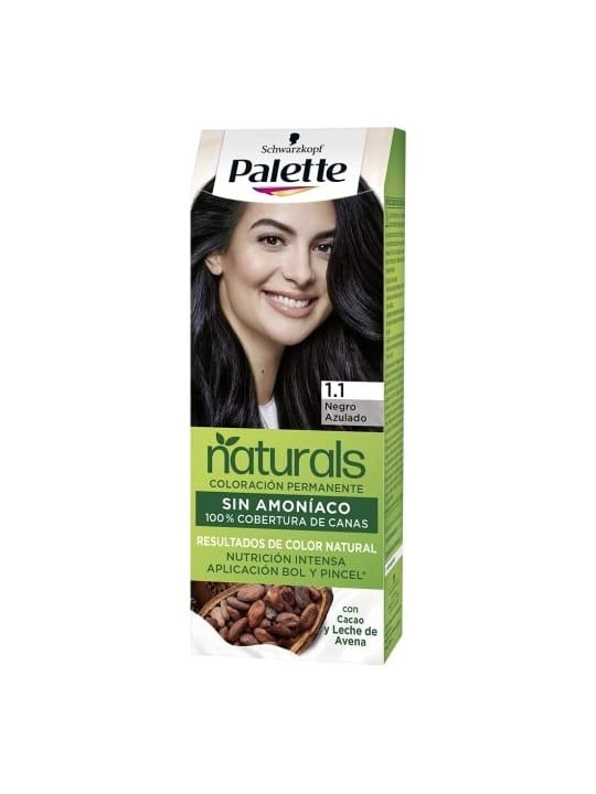 Palette NATURAL tinta 11nero bluastro