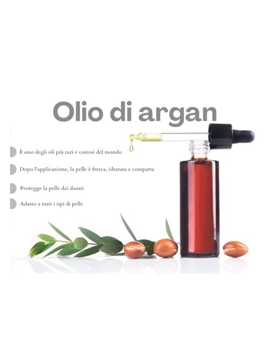 Burro abbronzante con olio di argan e glitter SPF15