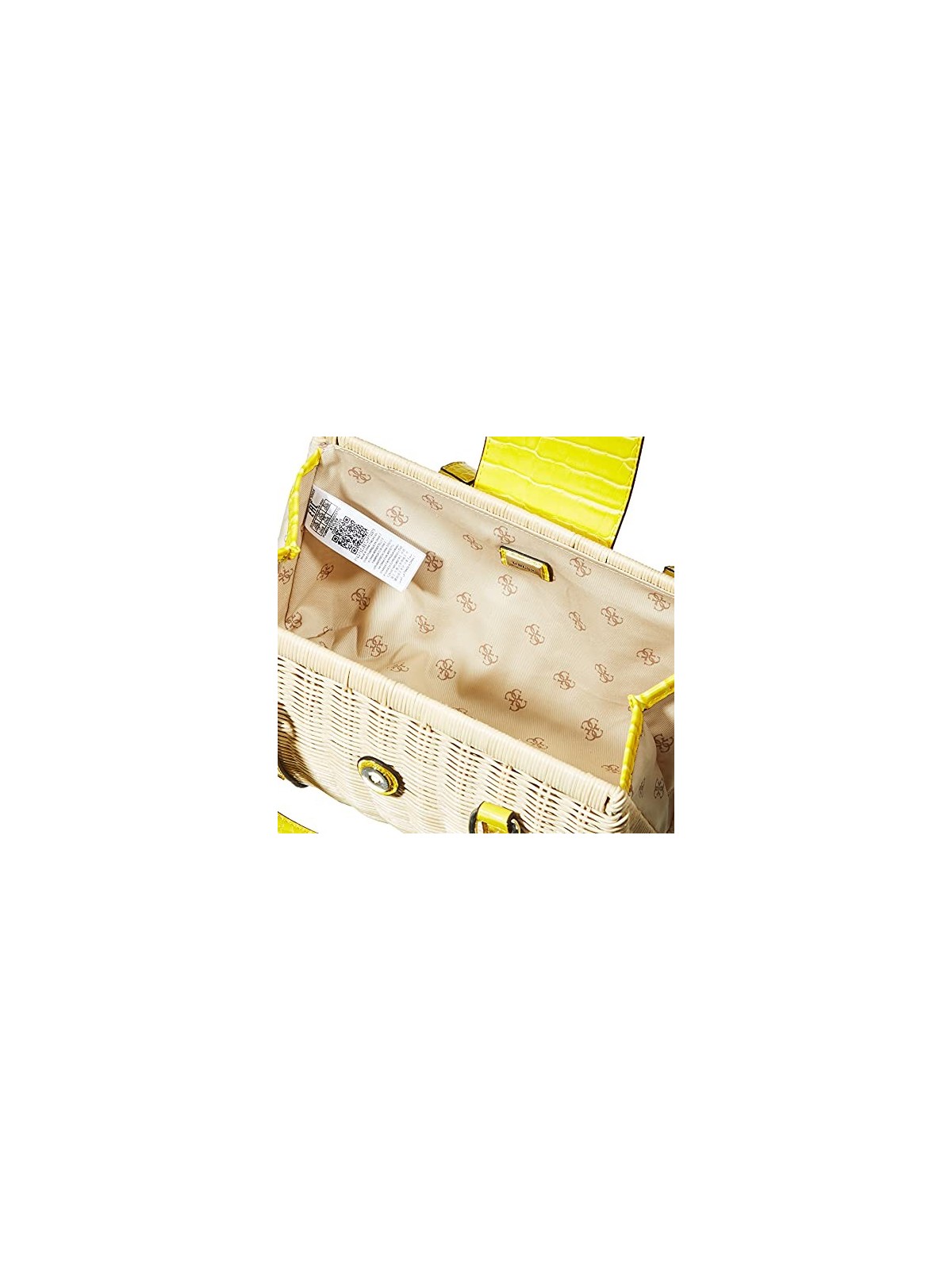 Guess Borsa Paloma Gialla Donna