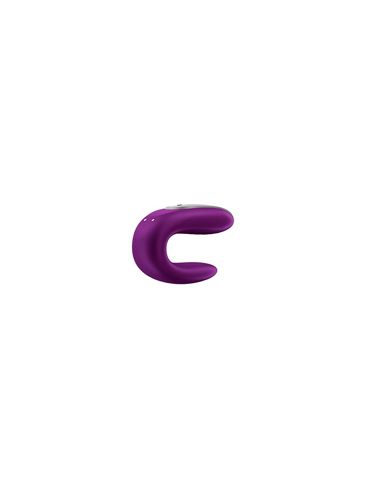 Satisfyer Double Fun Vibratore per coppie viola Bluetooth