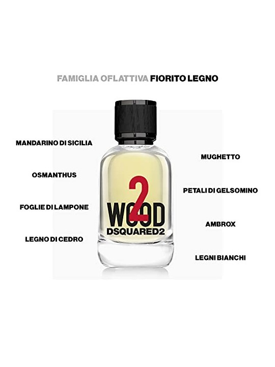 Dsquared2 Two Wood eau de toilette Spray unisex 30ml