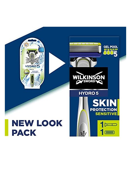Wilkinson Sword Hydro 5 Protezione Pelle Sensibile 4 pezzi uomo