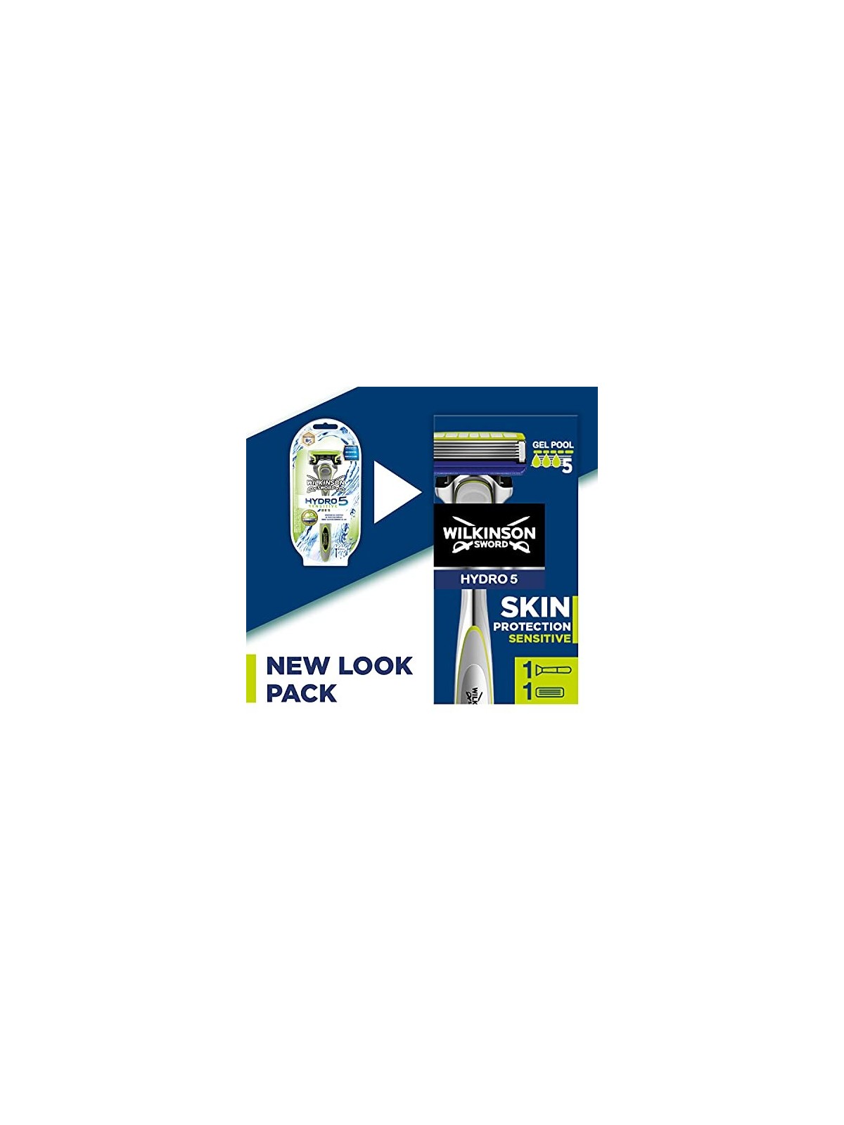 Wilkinson Sword Hydro 5 Protezione Pelle Sensibile 4 pezzi uomo