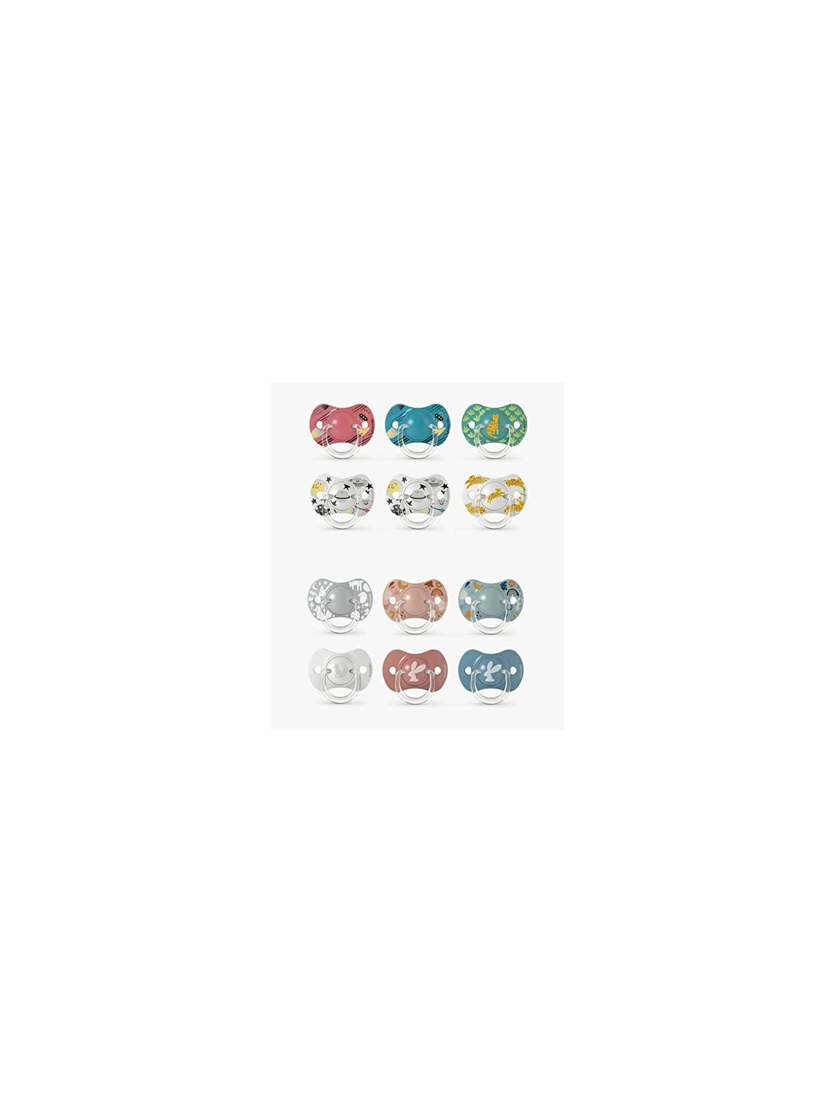 Ciuccio silicone Suavinex 6-18 m 2 pz