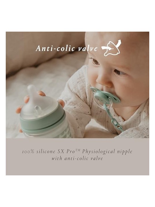 Tettarelle fisiologiche in silicone Suavinex M 2 unit unisex
