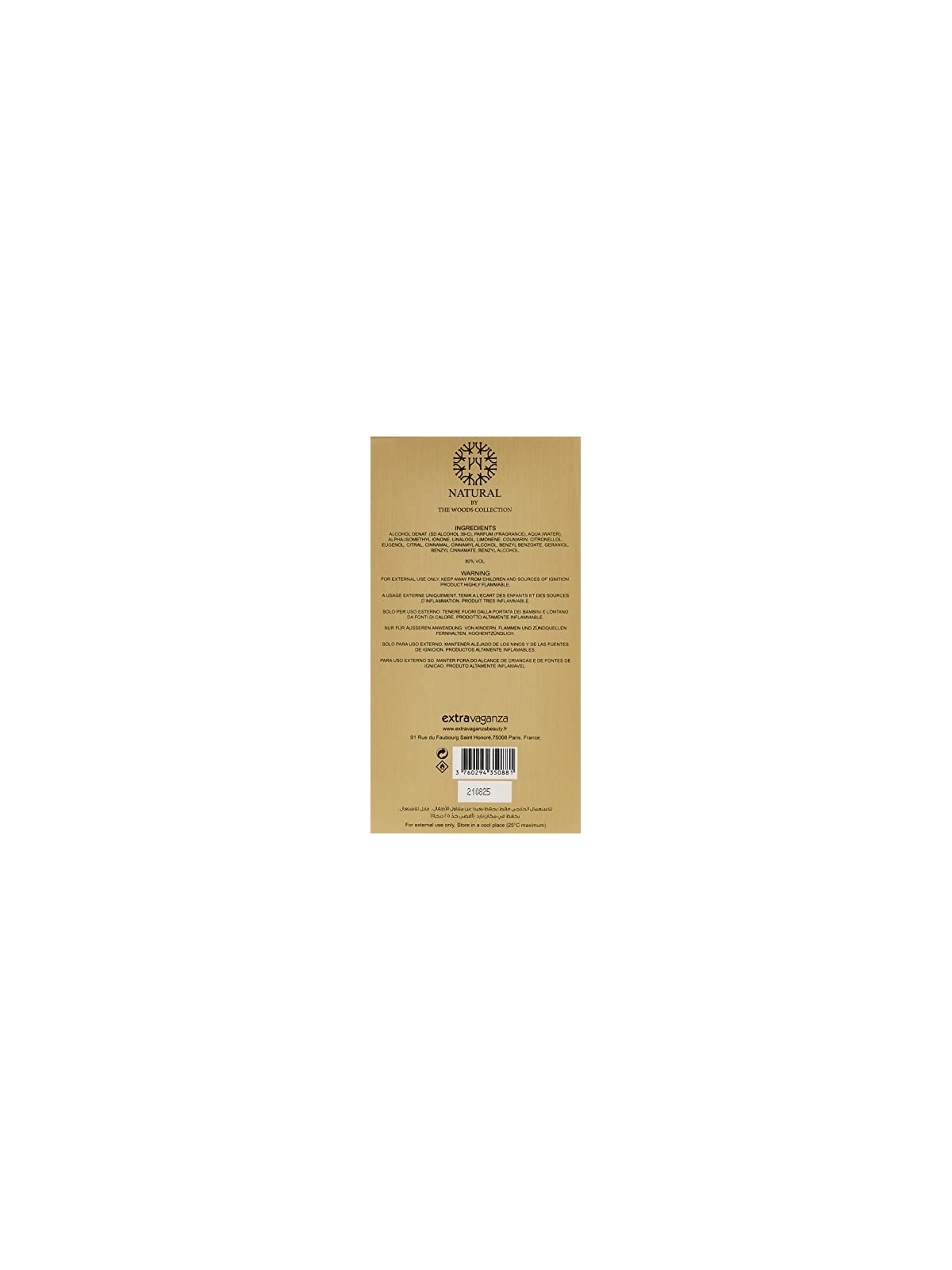 The Woods Collection LEssenza eau de parfum unisex 100ml