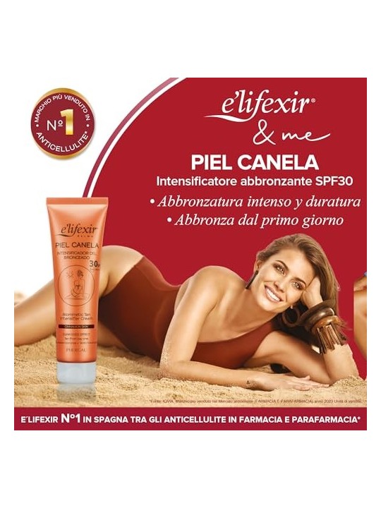 ELifexir Intensificatore di Abbronzatura alla Cannella Spf 30 150ml