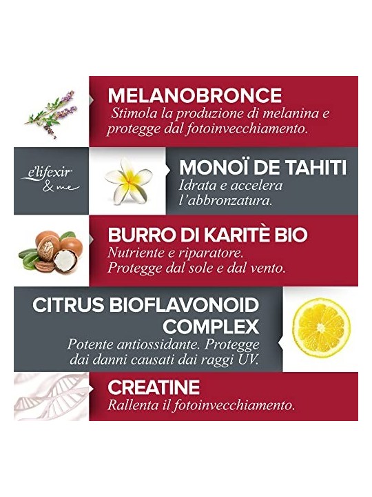 ELifexir Intensificatore di Abbronzatura alla Cannella Spf 30 150ml