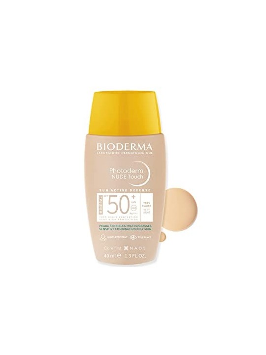 Bioderma Photoderm Nude Touch Mineral SPF50 40ml Very Light