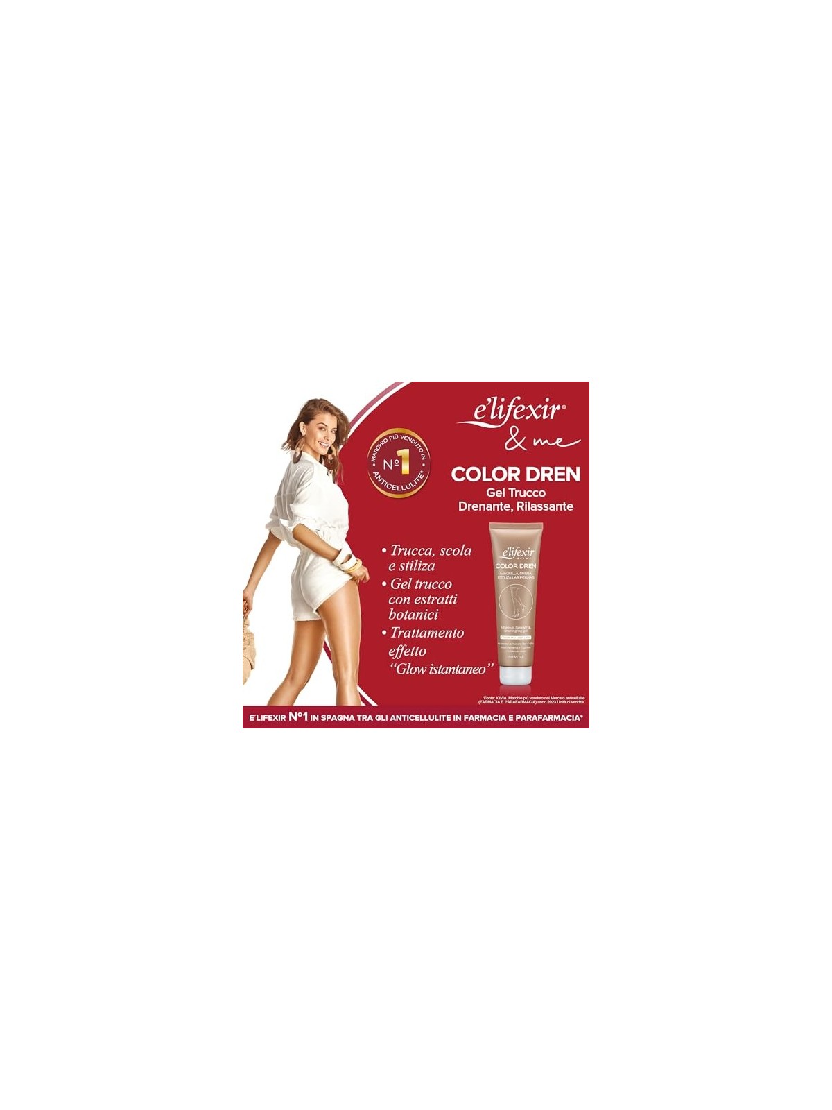 ELifexir Gel Drenante Colore 150ml unisex