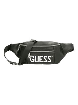 Guess Salameda Marsupio in Pelle Nero per uomo