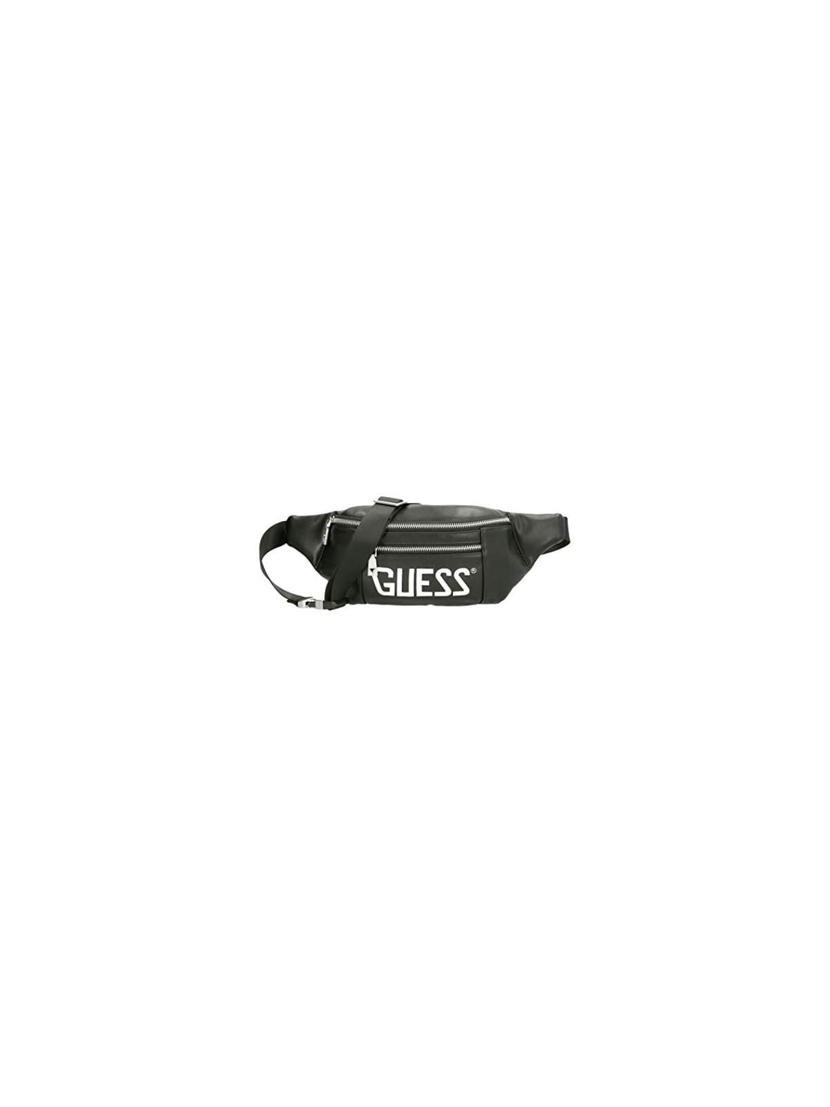 Guess Salameda Marsupio in Pelle Nero per uomo