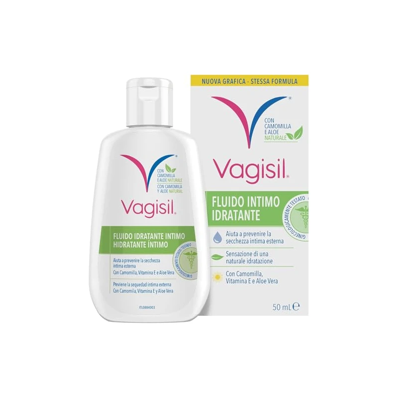 Vagisil Gel Idratante Naturale con Camomilla 50ml Donna