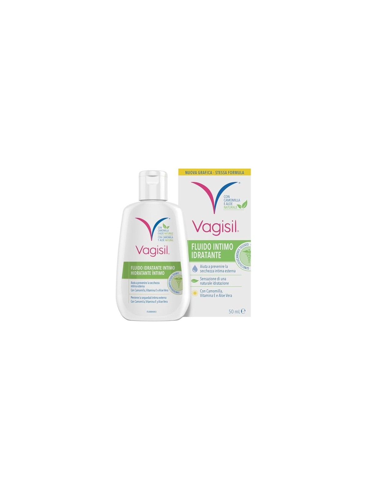 Vagisil Gel Idratante Naturale con Camomilla 50ml Donna