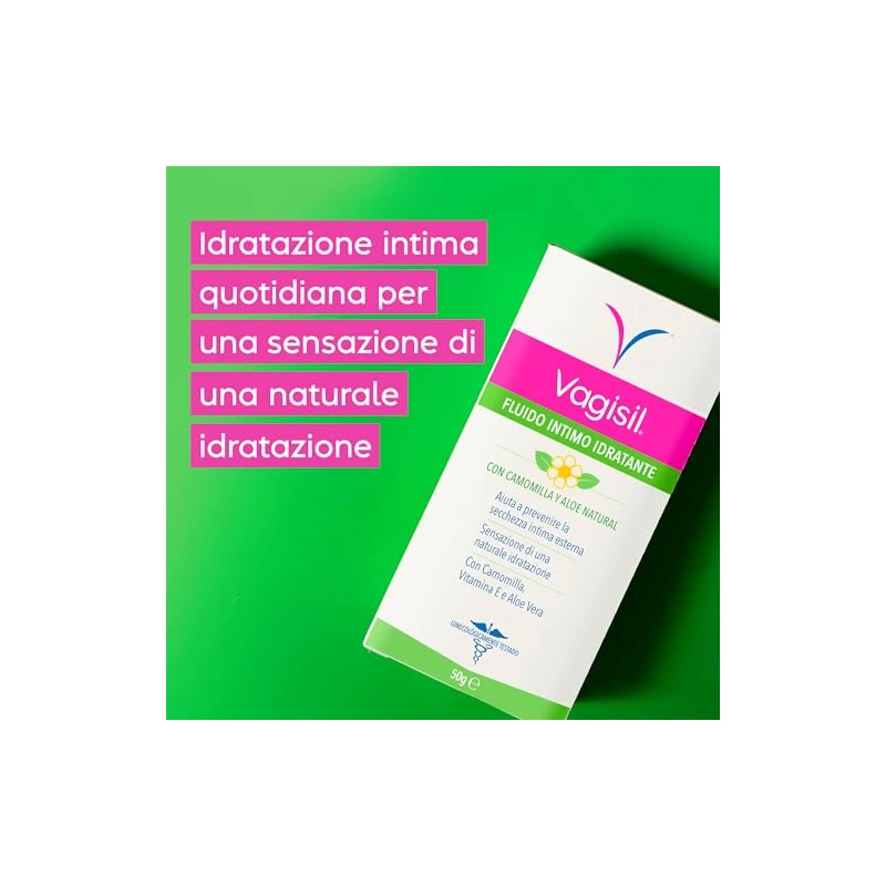 Vagisil Gel Idratante Naturale con Camomilla 50ml Donna
