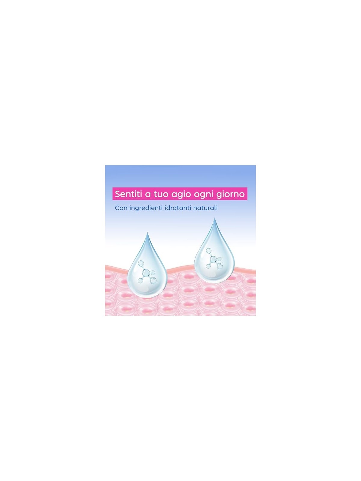 Vagisil Gel Idratante Naturale con Camomilla 50ml Donna