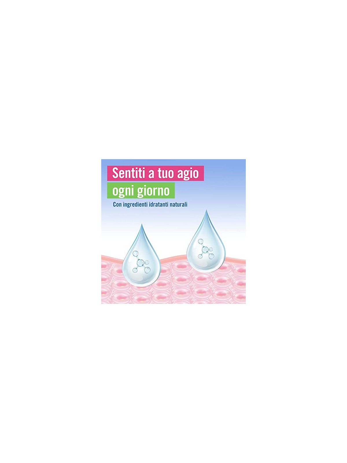 Vagisil Gel Idratante Naturale con Camomilla 50ml Donna