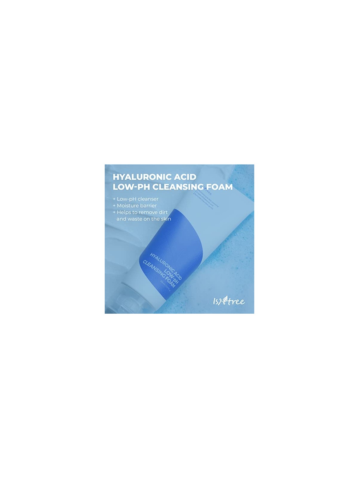 Schiuma detergente pH basso acido ialuronico 150ml