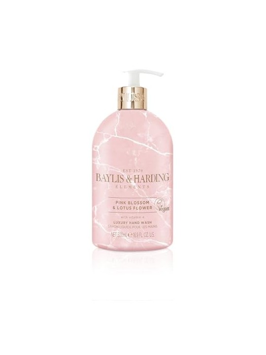 Baylis & Harding Sapone liquido per le mani Pink Blossom & Lotus Flower Luxury Hand Wash 500ml donna Baylis & Harding www.essenz