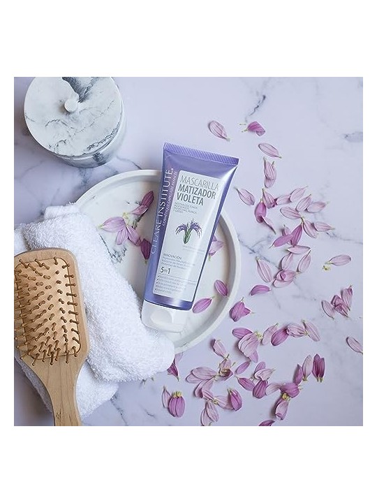 Maschera Clear Institute MATIZADOR viola 200ml donna