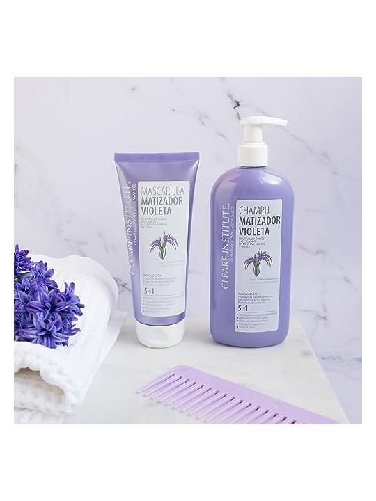 Maschera Clear Institute MATIZADOR viola 200ml donna