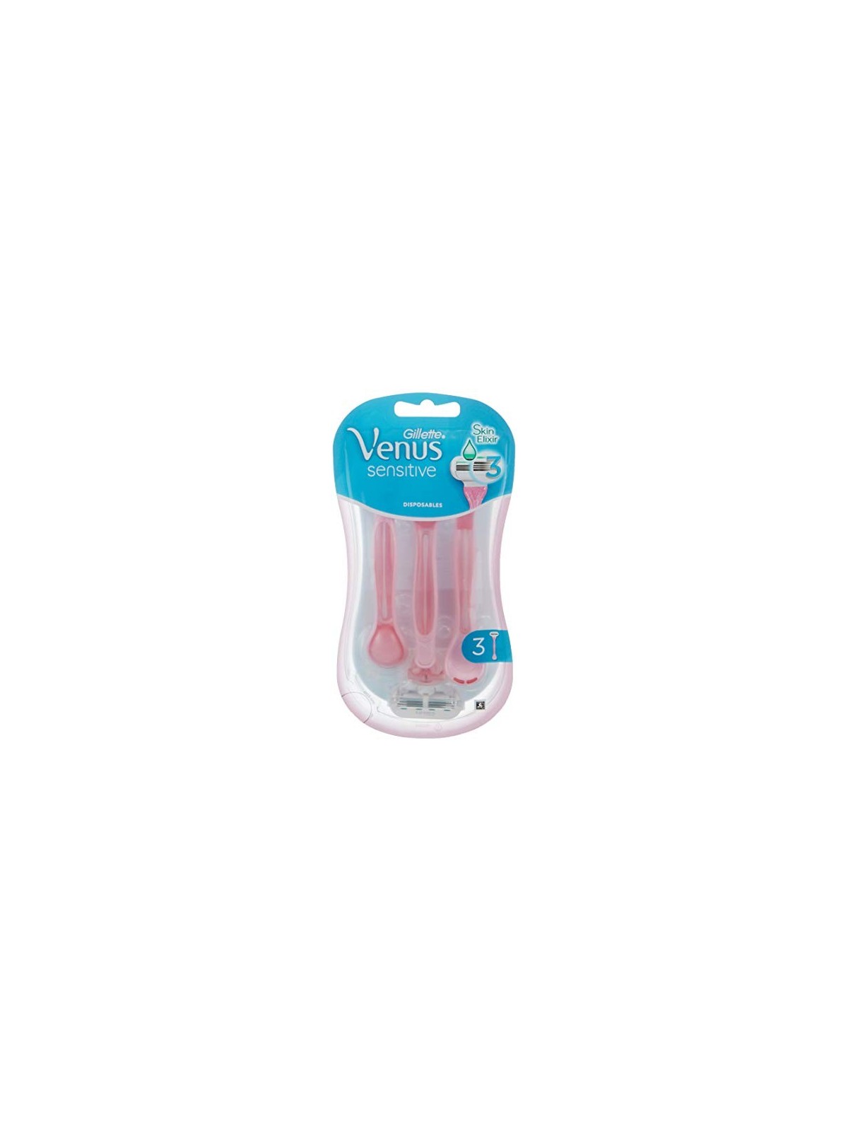 Gillette Venus Sensitive 3 pcs Disposable Razors