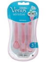 Gillette Venus Sensitive 3 pcs Disposable Razors