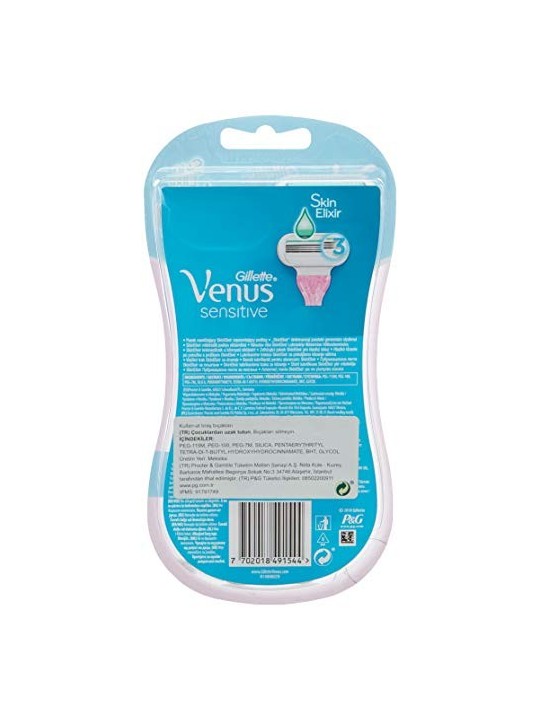 Gillette Venus Sensitive 3 pcs Disposable Razors