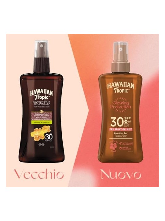 Hawaiian Tropic Olio Secco Protettivo Spray SPF 30 donna 200ml
