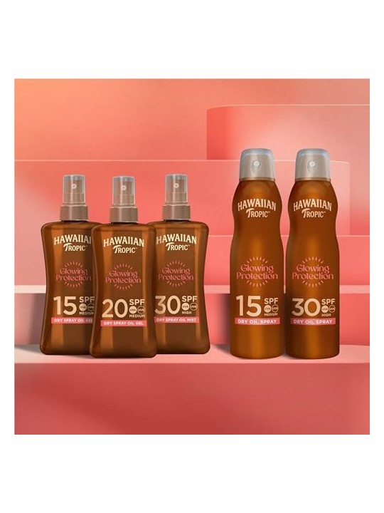 Hawaiian Tropic Olio Secco Protettivo Spray SPF 30 donna 200ml