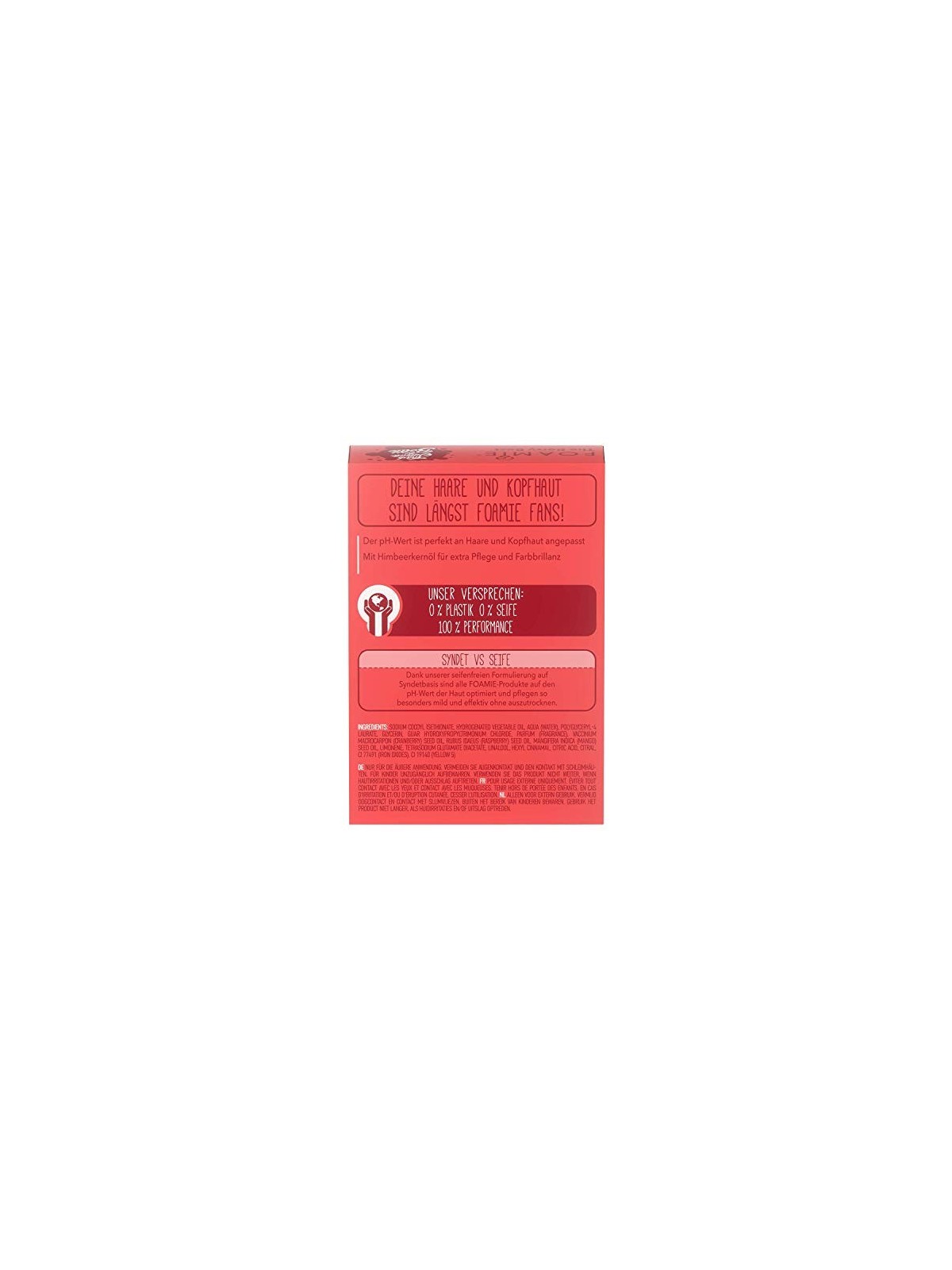 Foamie The Berry Best Barra Shampoo per Protezione del Colore 80g unisex