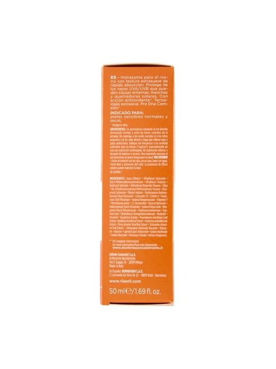 Crema Velluto Rilastil SUN SYSTEM SPF50 50ml Unisex