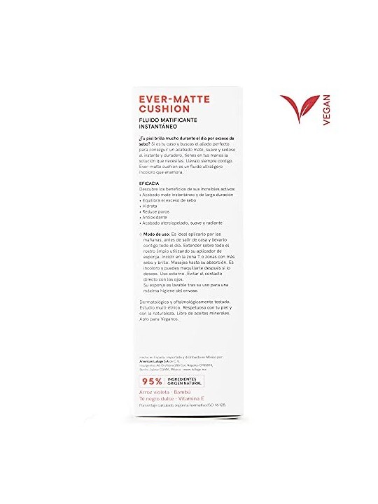 Lullage EVERMATTE CUSHION Mattifying Fluid