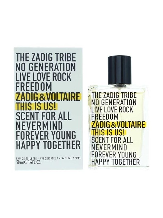 Zadig & Voltaire This is Us! SNFH eau de toilette Spray unisex 50ml