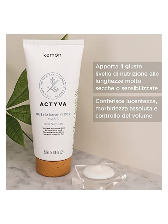 Maschera Ricca Active Nutrizione donna 200ml