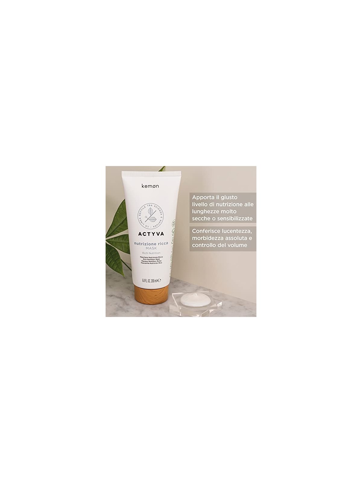 Maschera Ricca Active Nutrizione donna 200ml