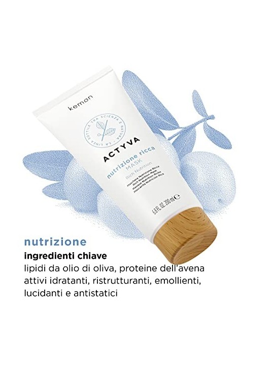 Maschera Ricca Active Nutrizione donna 200ml