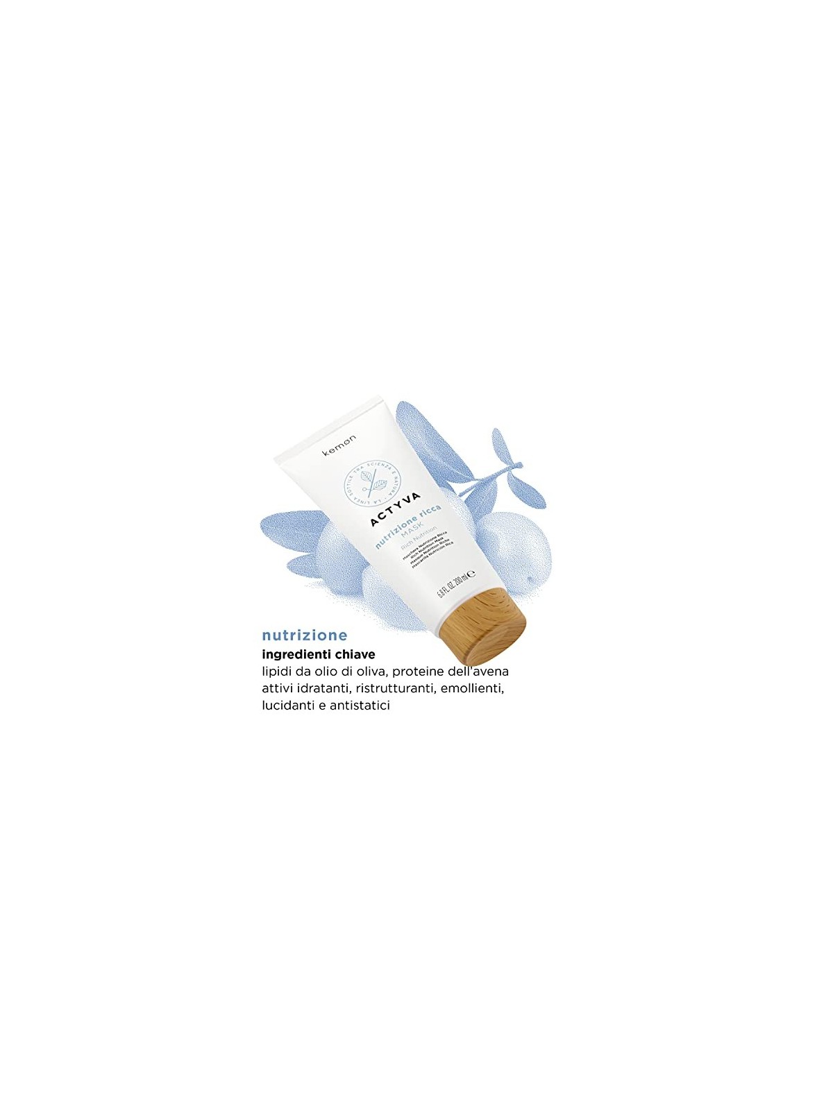 Maschera Ricca Active Nutrizione donna 200ml