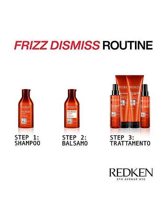 Redken Frizz Dismiss Conditioner 300ml Smooths Frizzy Hair