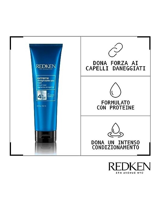 Redken Extreme Strength Builder Plus Fortifying Mask 250ml