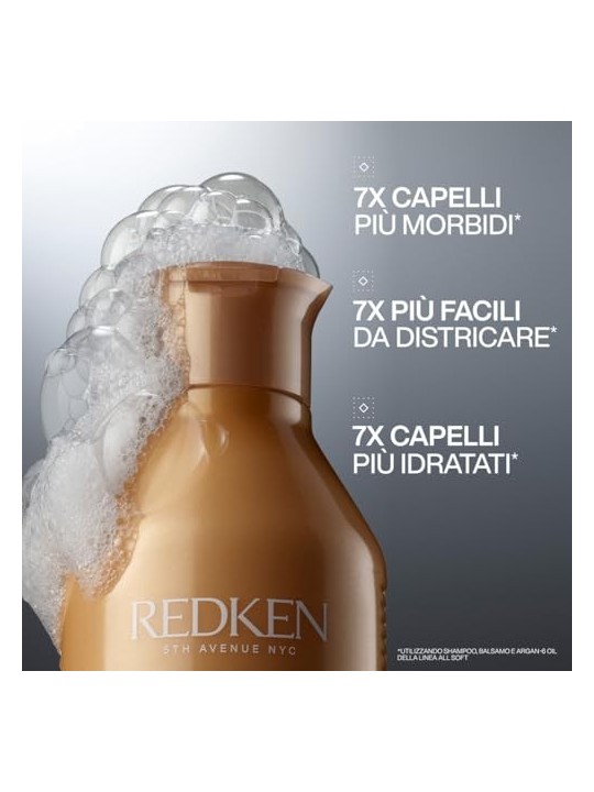 Redken All Soft Shampoo unisex 300ml For Dry, Brittle Hair