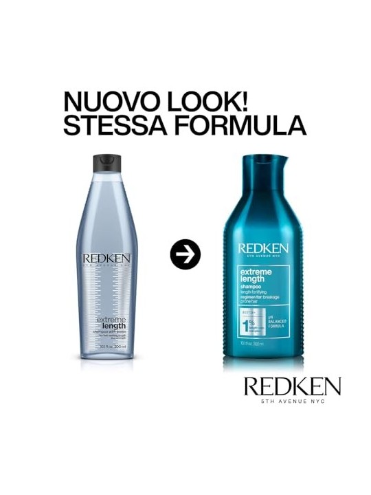 Redken Extreme Length Shampoo donna 300ml