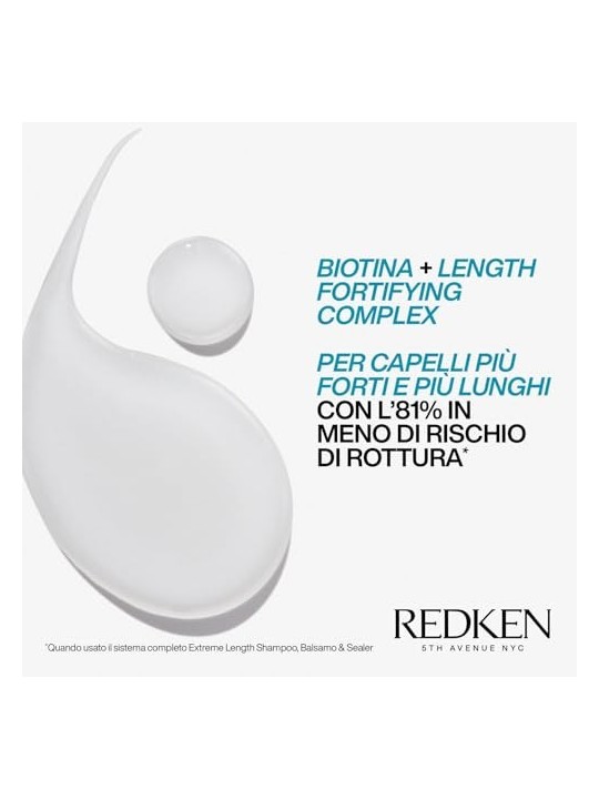 Redken Extreme Length Shampoo donna 300ml