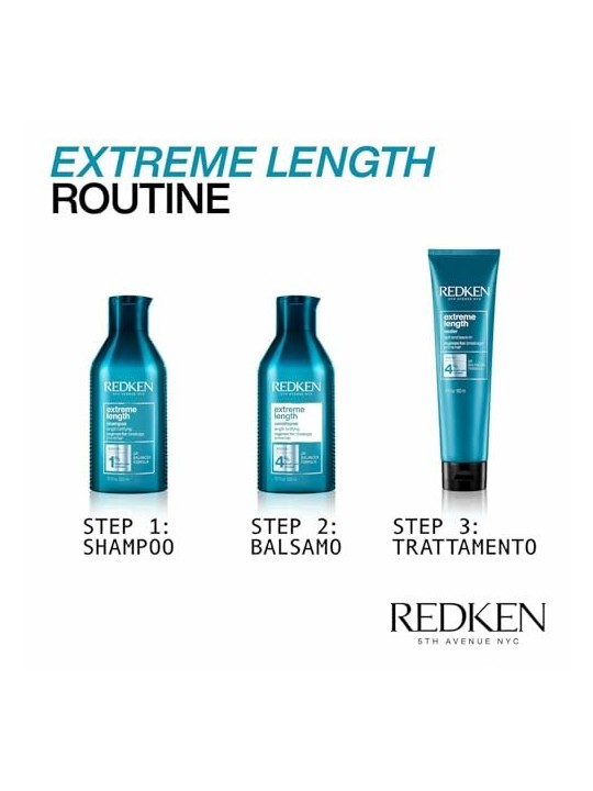 Redken Extreme Length Shampoo donna 300ml
