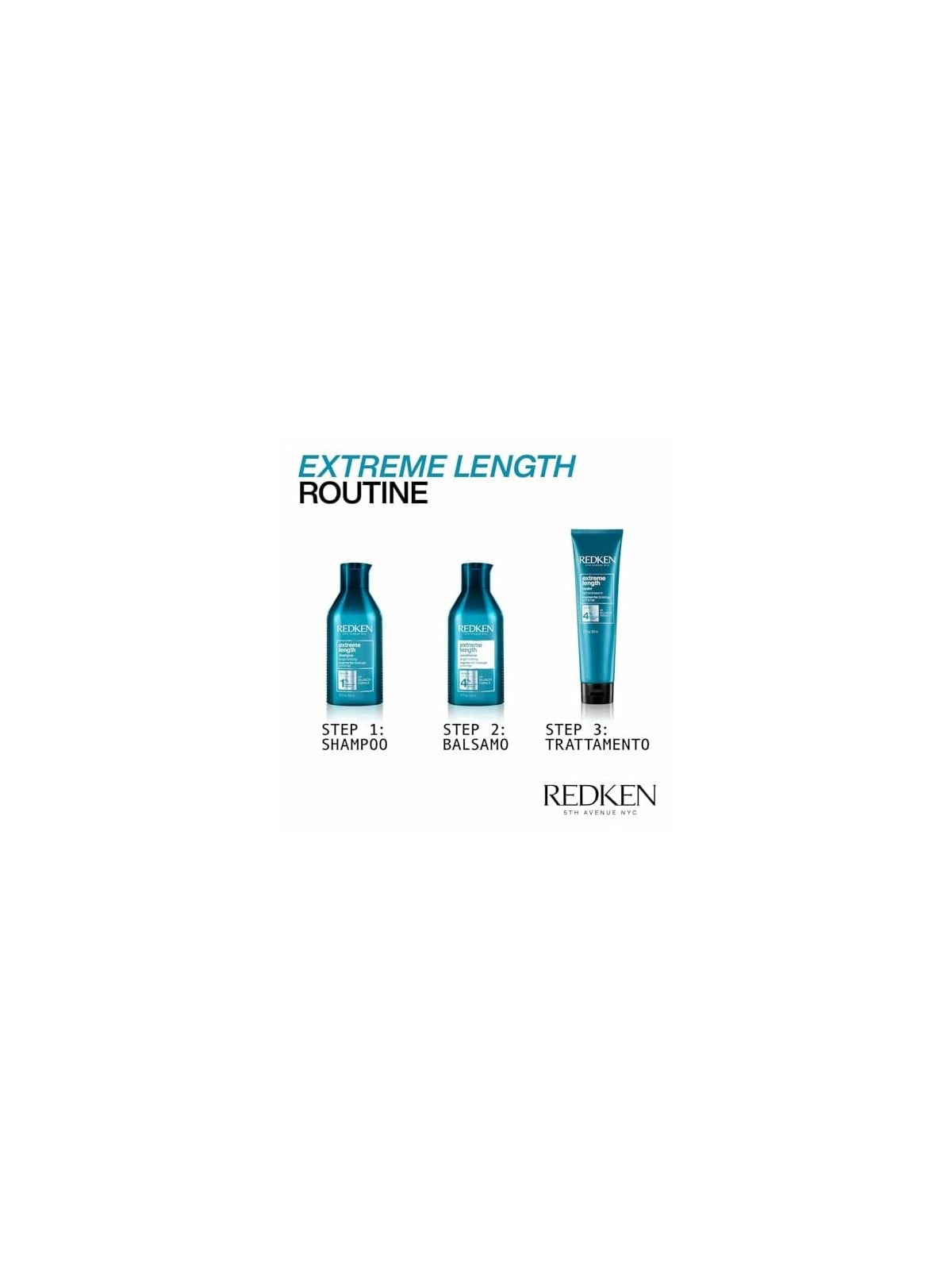 Redken Extreme Length Shampoo donna 300ml